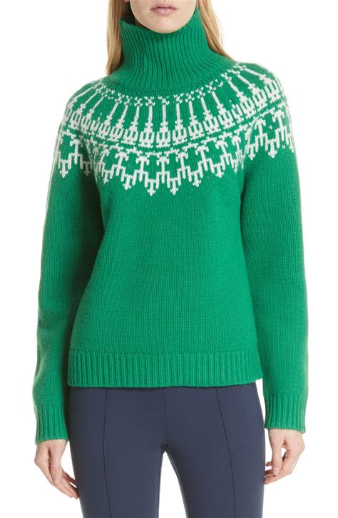 tory sport sweater|tory burch fair isle sweater.